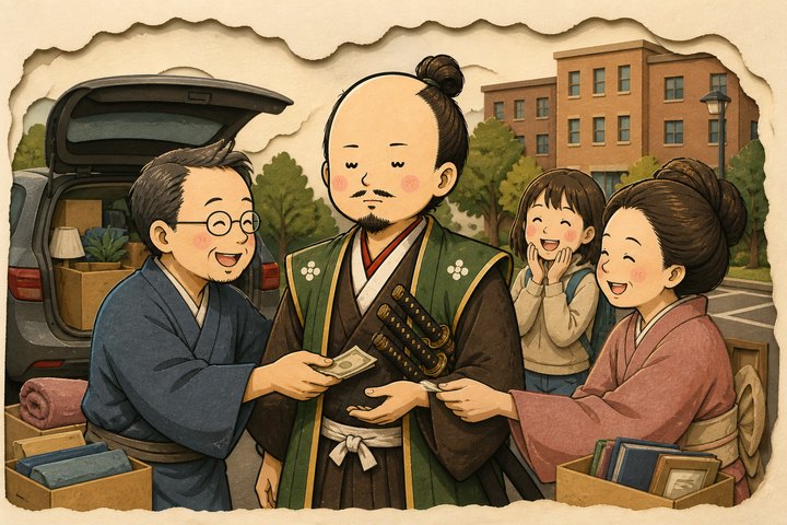 A Samurai Loose in Modern America Volume Two cover